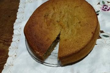 Bolo de banana da terra
