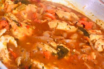 Peixe ao molho