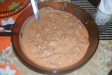 Estrogonofe de carne