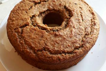 Bolo de banana sem açúcar