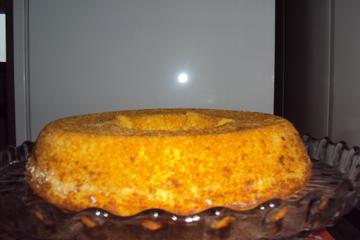 Bolo cremoso de fubá