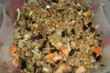Salada de berinjela