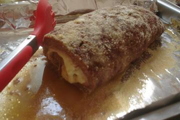 Rocambole de carne moída