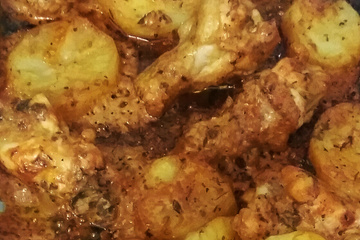 Coxinha de frango assada rápida