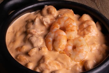 Strogonoff de camarão que não fica borrachudo e nem com molho ralo