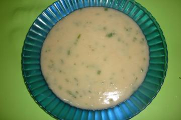 Creme de cebola rápido