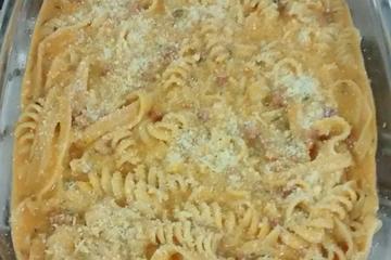 Macarrão de panela de pressão com queijo