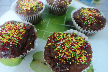 Cupcake Mágico de Chocolate