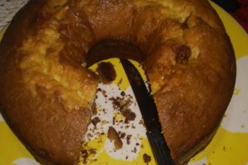 Bolo Branco Prático