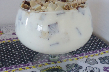 Creme de limão com Bis
