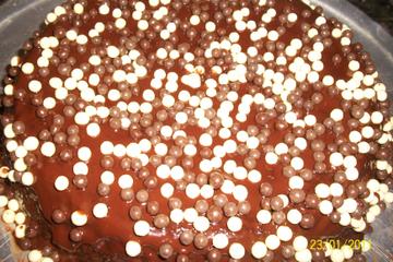 Bolo de chocolate de microondas