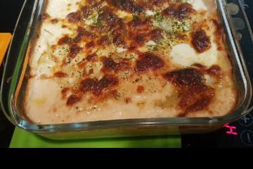 Batata gratinada
