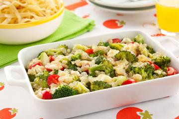 Brócolis à napolitana