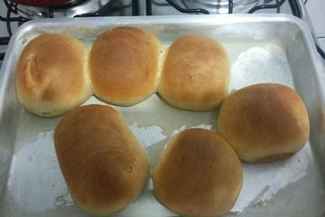 Pão caseiro de leite