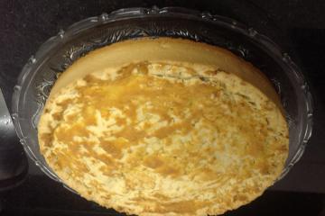 Torta de frango com massa podre diferente