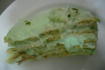 Pavê de mousse de limão