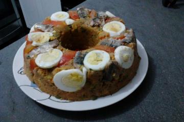 Cuscuz de sardinha
