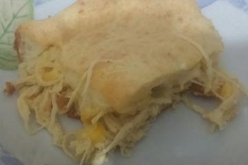 Torta de frango cremosa da Aline