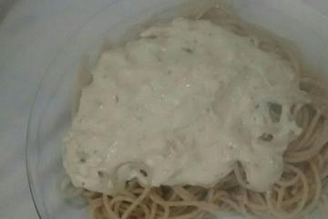 Molho branco para macarrão
