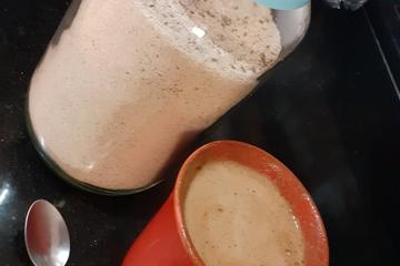 Capuccino em pó caseiro