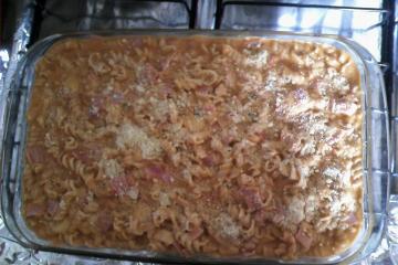 Macarrão cremoso de panela de pressão