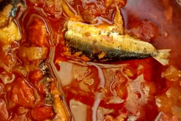 Sardinha na pressão