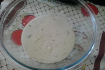 Pasta de queijo cremoso