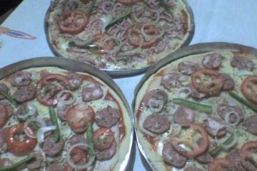Massa de pizza