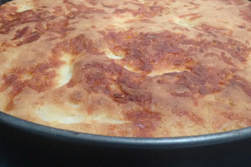 Torta de frios com legumes