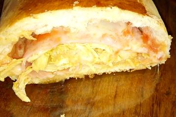 Pão Caseiro Recheado