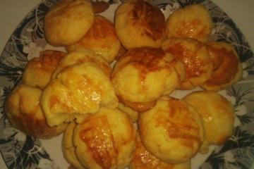 Biscoito salgado de queijo