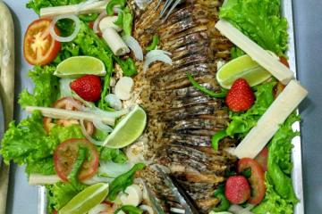 Peixe assado