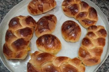 Pão doce caseiro