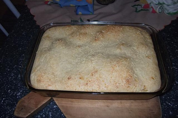 Torta de frango com palmito