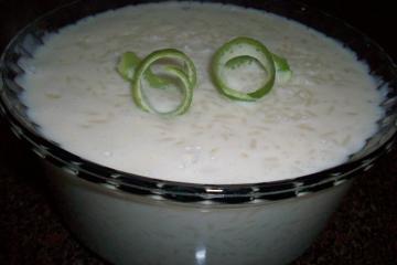 Arroz doce tradicional