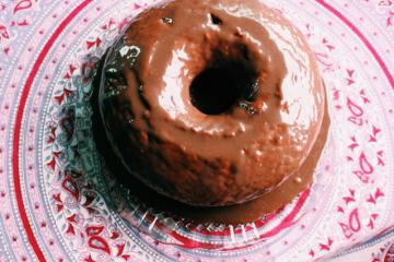 Bolo de cenoura da Carla