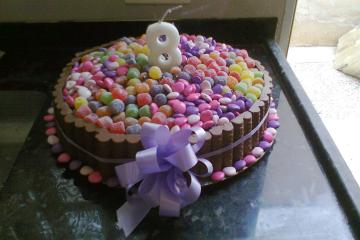 Bolo de aniversário para meninas