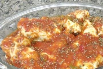 Frango à parmegiana