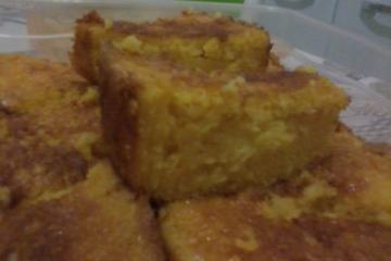 Bolo de milho cremoso