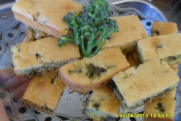 Bolo de Brocólis