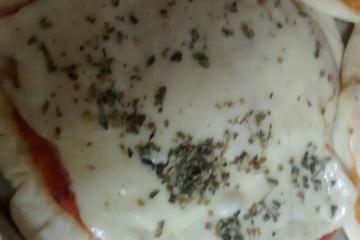 Pizza de pão sírio