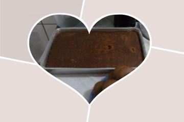 Bolo de chocolate com café