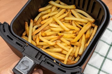Batata frita na airfryer