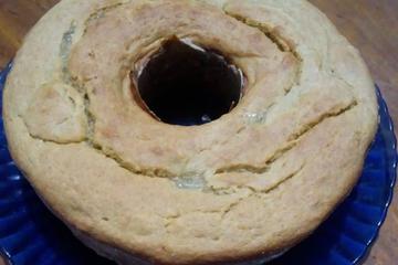 Bolo de banana sem açúcar