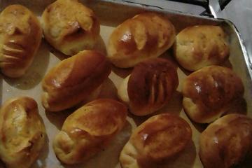 Pão caseiro de leite
