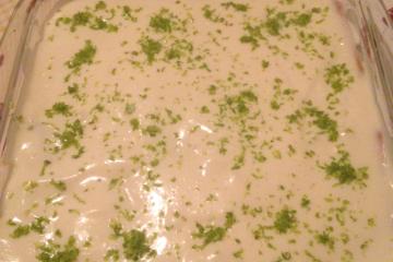 Torta/mousse de limão