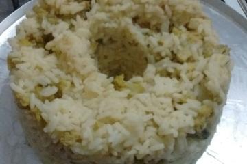 Arroz de brócolis Ninja