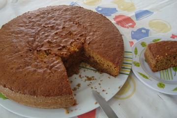 Bolo café com leite