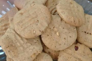 Cookies de peanut butter (manteiga de amendoim)