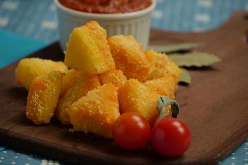 Queijo empanado